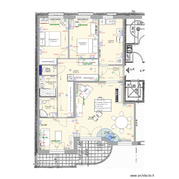 8 Chateaudun v12. Plan de 0 pièce et 0 m2