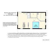 Projet espace spa hammam et massage JA