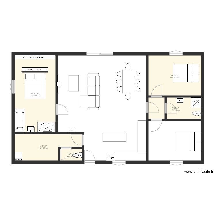 maison christel. Plan de 0 pièce et 0 m2