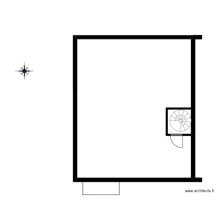 433 RICHIER. Plan de 14 pièces et 202 m2