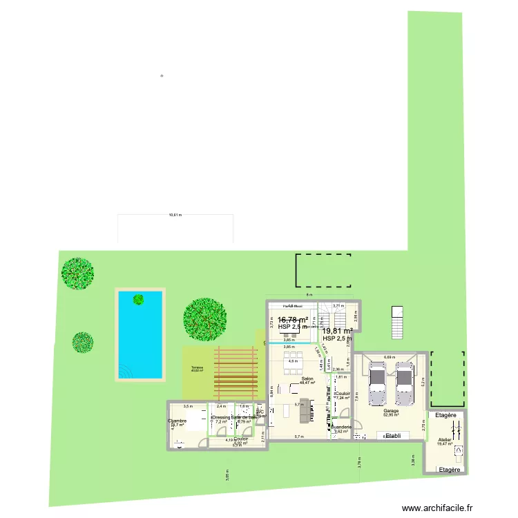 Boersch - Idée #3b. Plan de 12 et 200 m² Boersch - Idée #3b. Plan de 12 et 200 m²