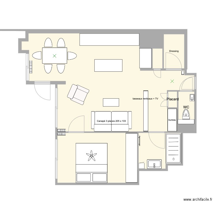 Richard Lenoir new. Plan de 0 pièce et 0 m2