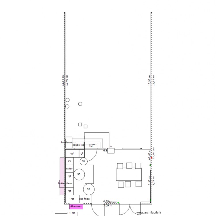 CUISINEpour Jean-Michel. Plan de 0 pièce et 0 m2