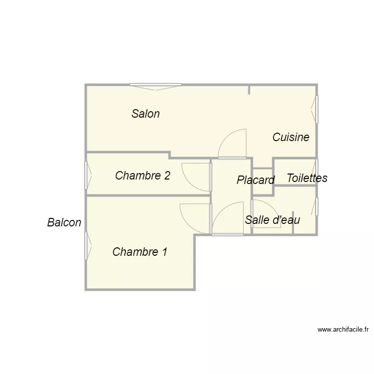 Croquis RUBIO. Plan de 