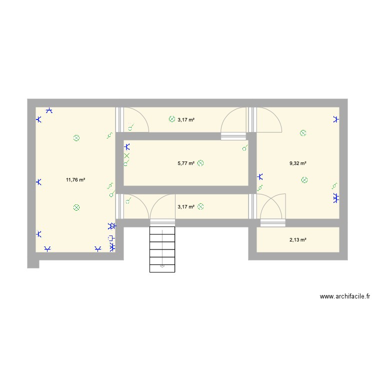 Galand Parents . Plan de 0 pièce et 0 m2