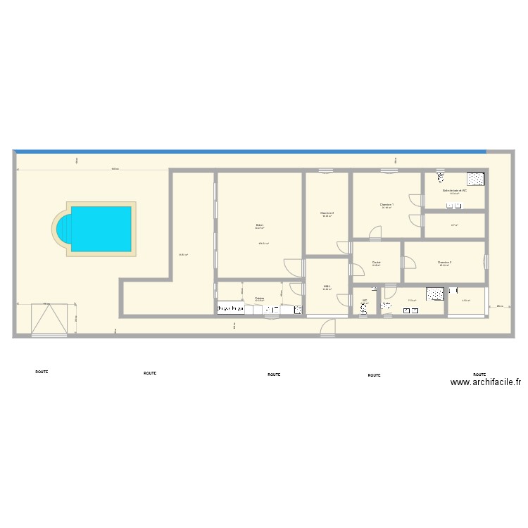 terrain grand bassam V2. Plan de 0 pièce et 0 m2