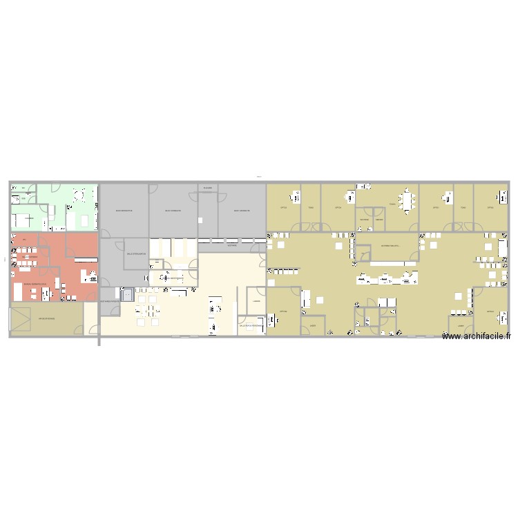 PLAN TYPE SORTIE DE TERRE. Plan de 0 pièce et 0 m2