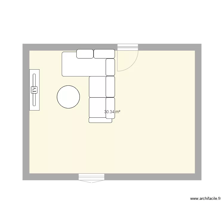 premiere maison . Plan de 