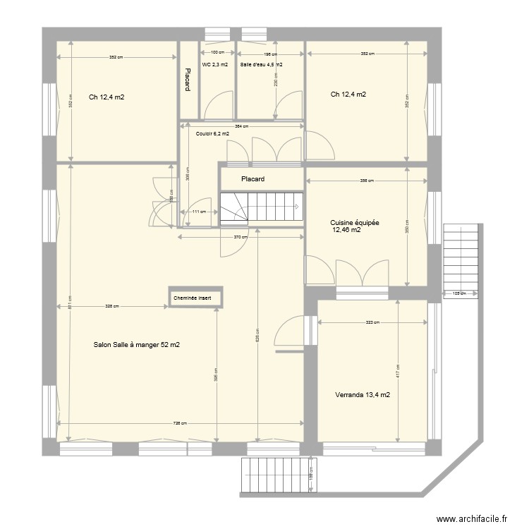 Maison RP. Plan de 0 pièce et 0 m2