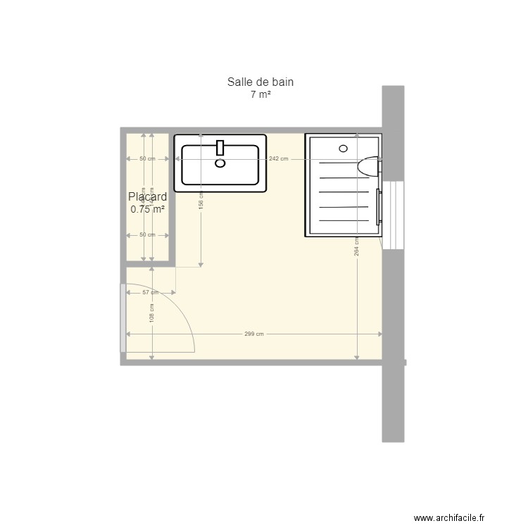 BRUNET. Plan de 0 pièce et 0 m2