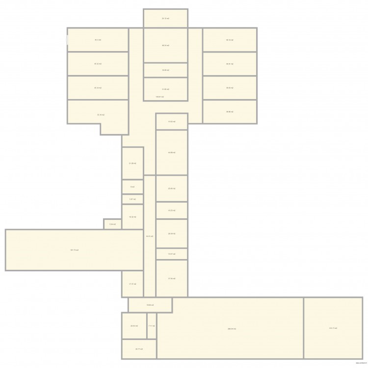 Bâtiment principal avant modif. Plan de 0 pièce et 0 m2