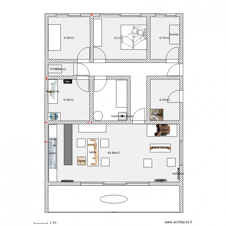 rez 10 M version 02. Plan de 0 pièce et 0 m2
