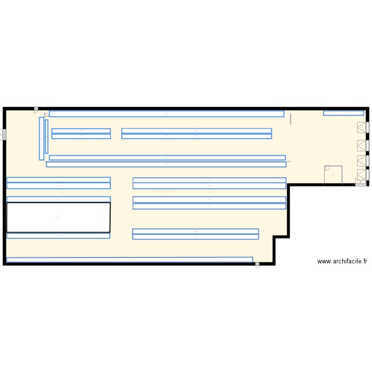 SOA actuel. Plan de 0 pièce et 0 m2