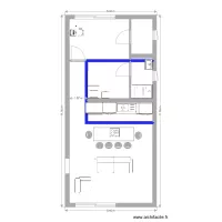 forcal salon apres travaux rdc plan de masse 1