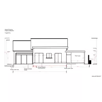 Studio Picholine Projet 02 18 5 Fa&ccedil;ade Est  Pool house