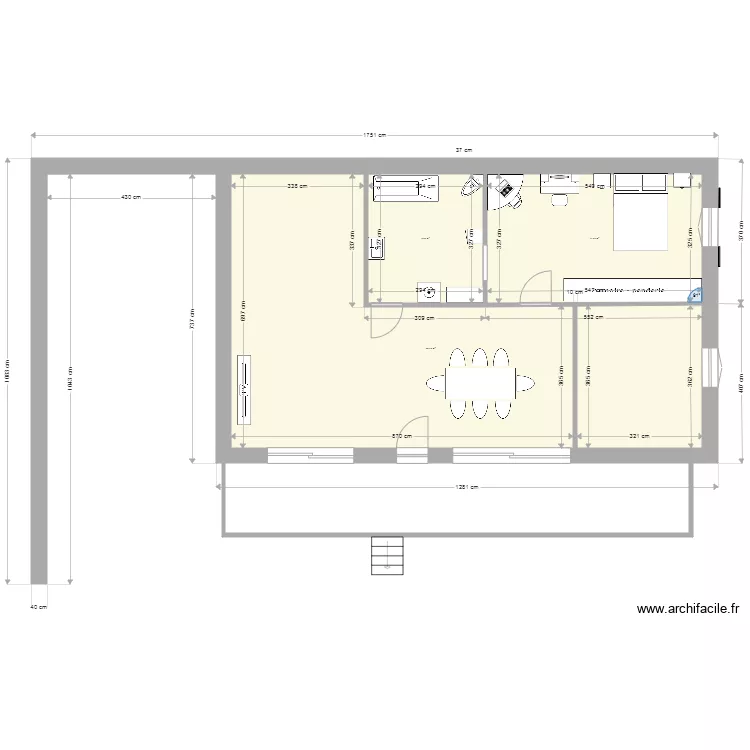 maison 8. Plan de 