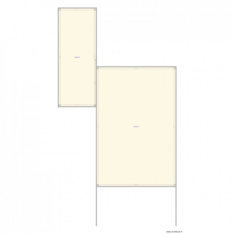 Ferme LAJOURIE 000. Plan de 0 pièce et 0 m2