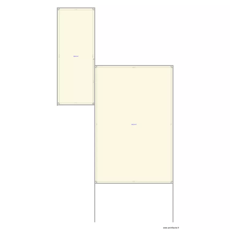 Ferme LAJOURIE 000. Plan de 