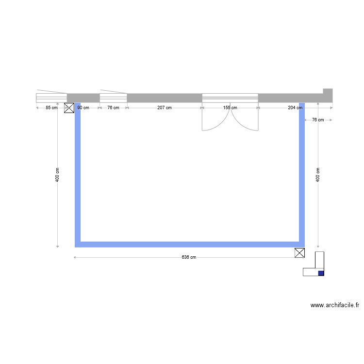 BLANCHET. Plan de 0 pièce et 0 m2