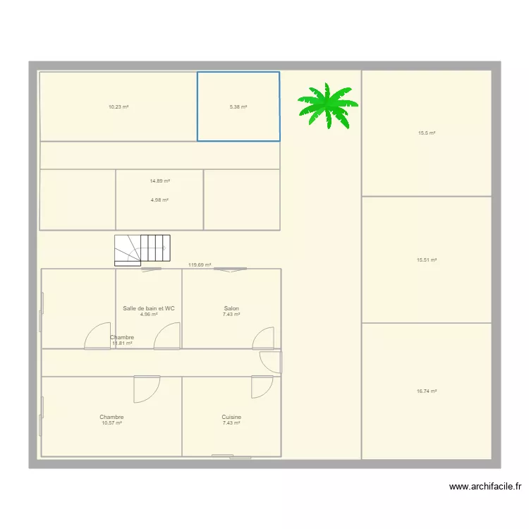 1er grand yoff. Plan de 1er grand yoff. Plan de