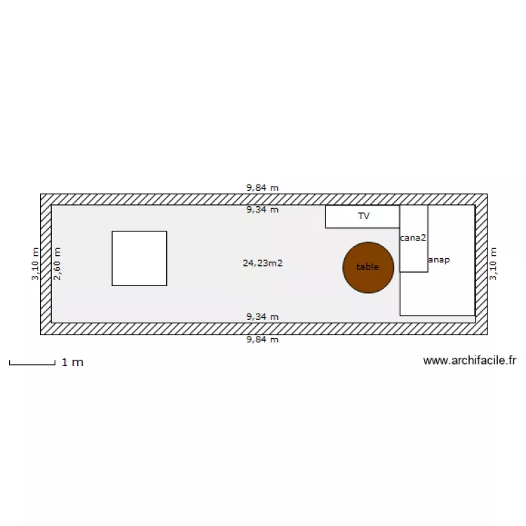 veranda. Plan de veranda. Plan de