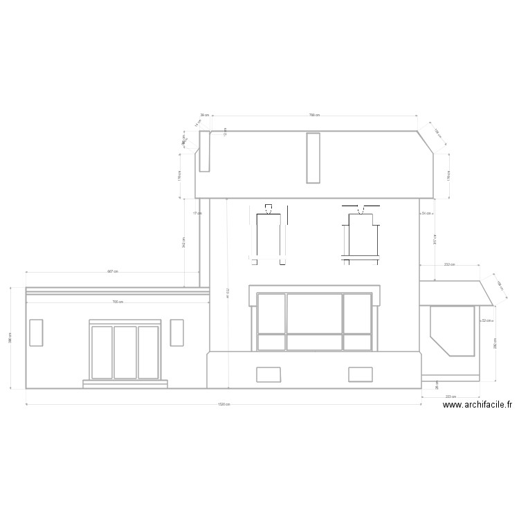 OasisOuestproj_Moul_cot. Plan de 33 pièces et 140 m2