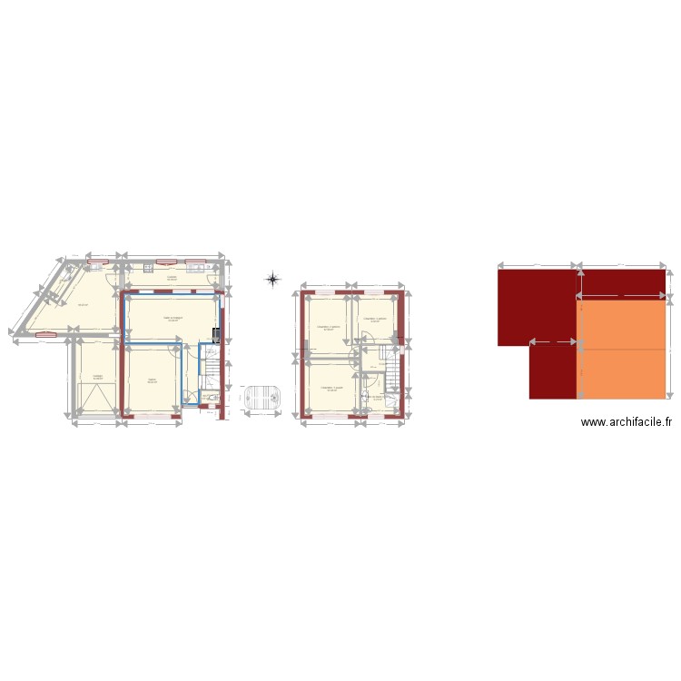 RDC eg. Plan de 0 pièce et 0 m2