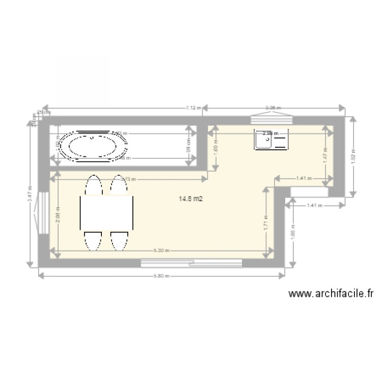 ESSAI ESTELLE. Plan de 0 pièce et 0 m2