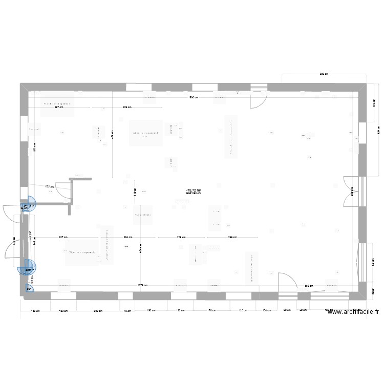 garage. Plan de 0 pièce et 0 m2