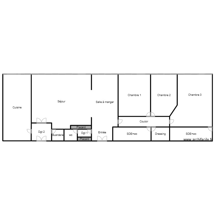 ddddd. Plan de 15 pièces et 1883 m2