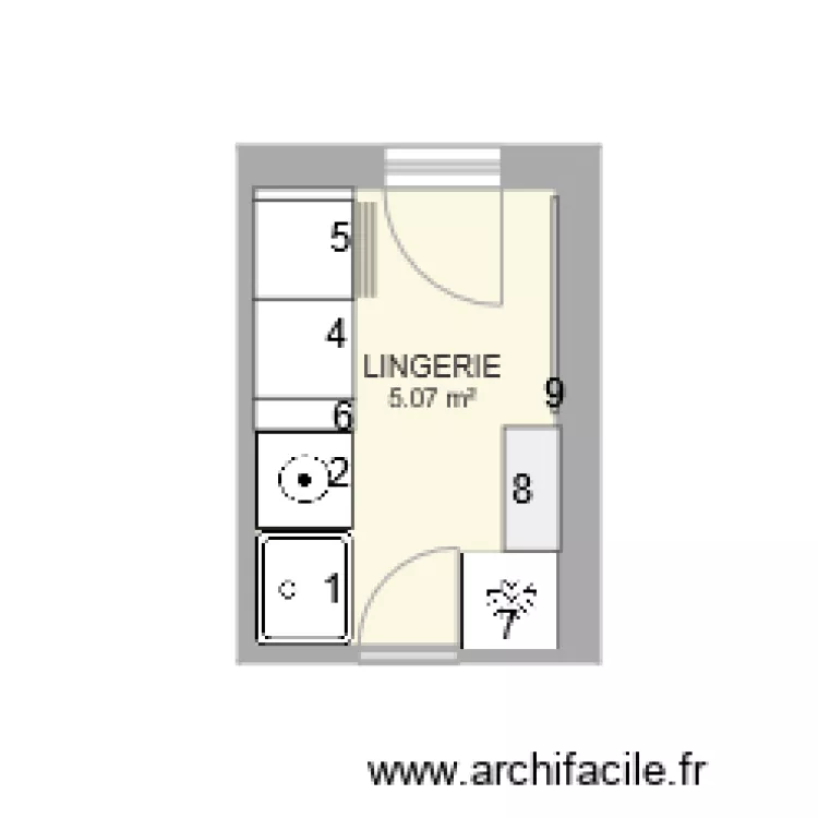 lingerie Lucy. Plan de 