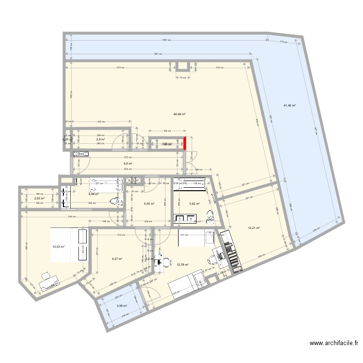 LE PATIO DOMITIEN V6. Plan de 0 pièce et 0 m2