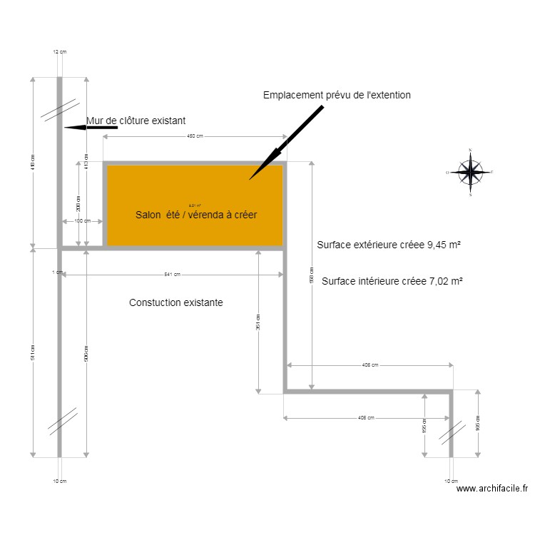 Dossier FREIRE Vue de dessus . Plan de 0 pièce et 0 m2