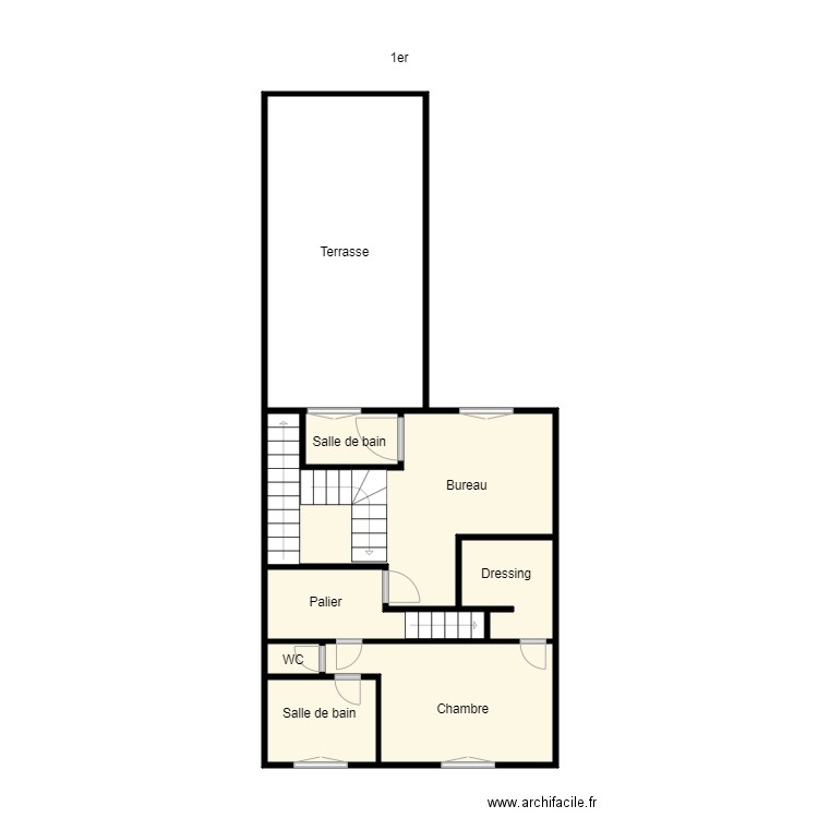 lafitte 1er. Plan de 0 pièce et 0 m2