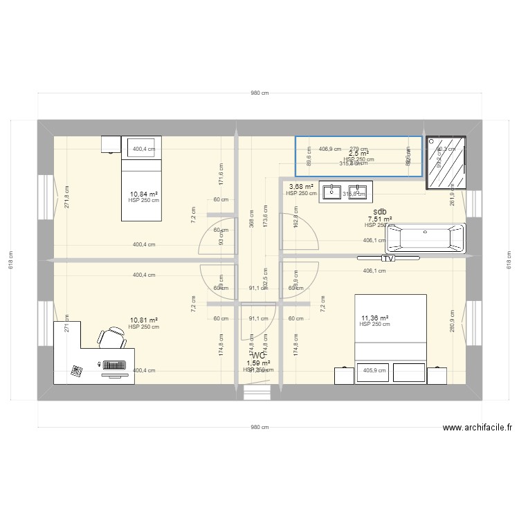 eghr. Plan de 0 pièce et 0 m2