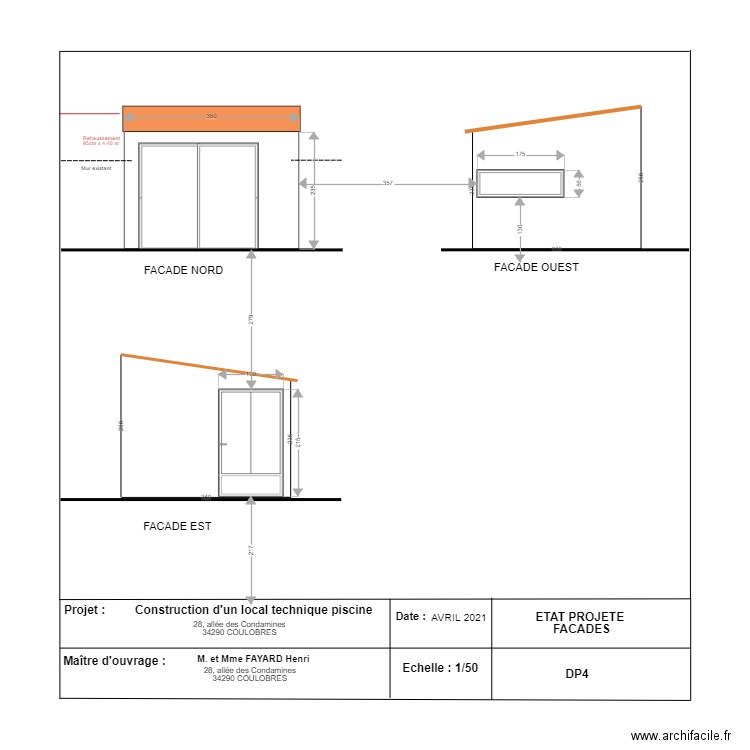 Local Technique. Plan de 0 pièce et 0 m2