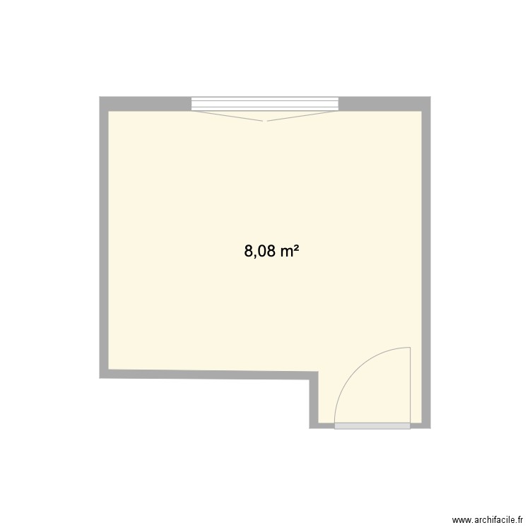 chambre Loise. Plan de 0 pièce et 0 m2