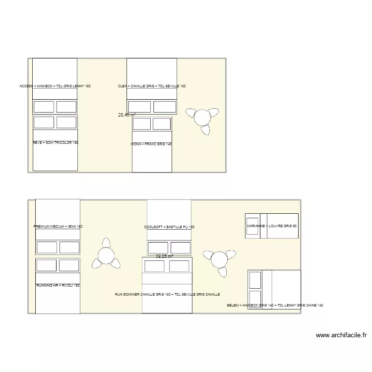 GALERIE AUCHAN SEM.43 44. Plan de GALERIE AUCHAN SEM.43 44. Plan de