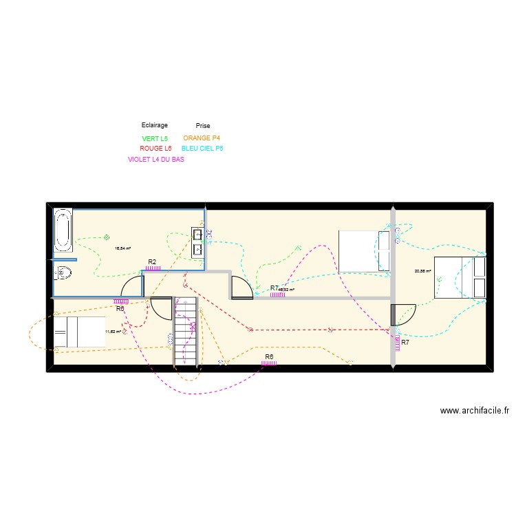 maison checy. Plan de 8 pièces et 231 m2