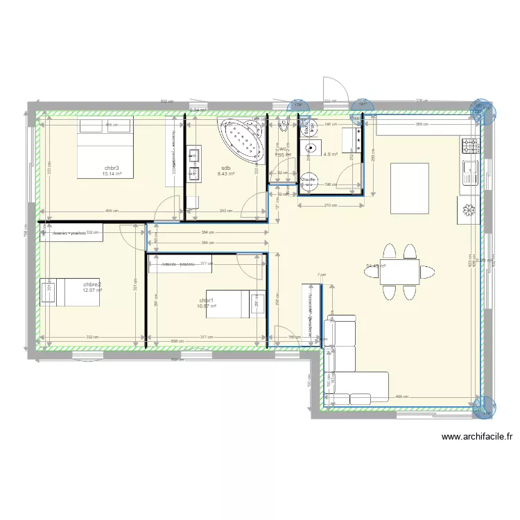 numero 2 retouche. Plan de 