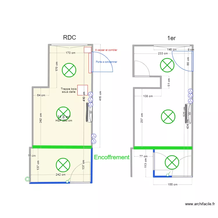 ADF RDC. Plan de ADF RDC. Plan de