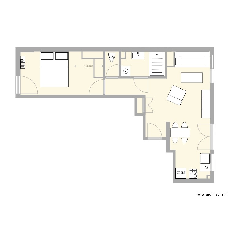 pyrennee 363 bis. Plan de 0 pièce et 0 m2