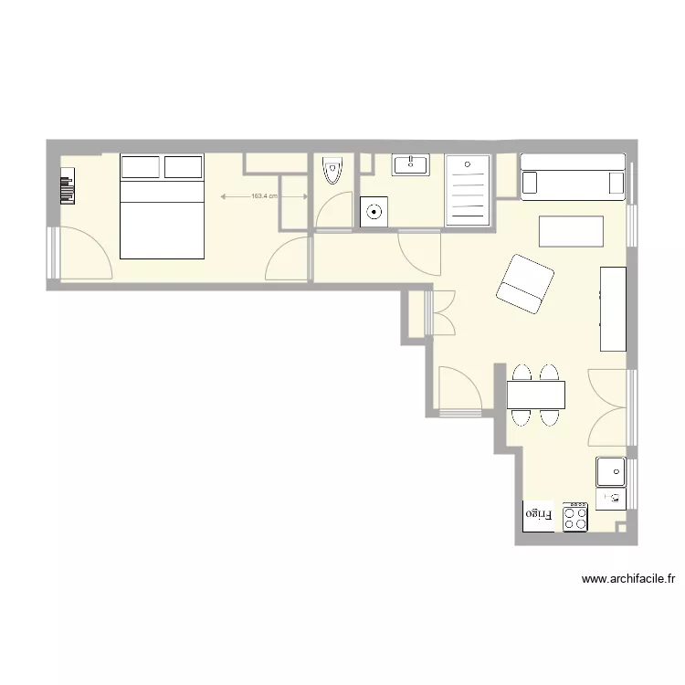 pyrennee 363 bis. Plan de pyrennee 363 bis. Plan de