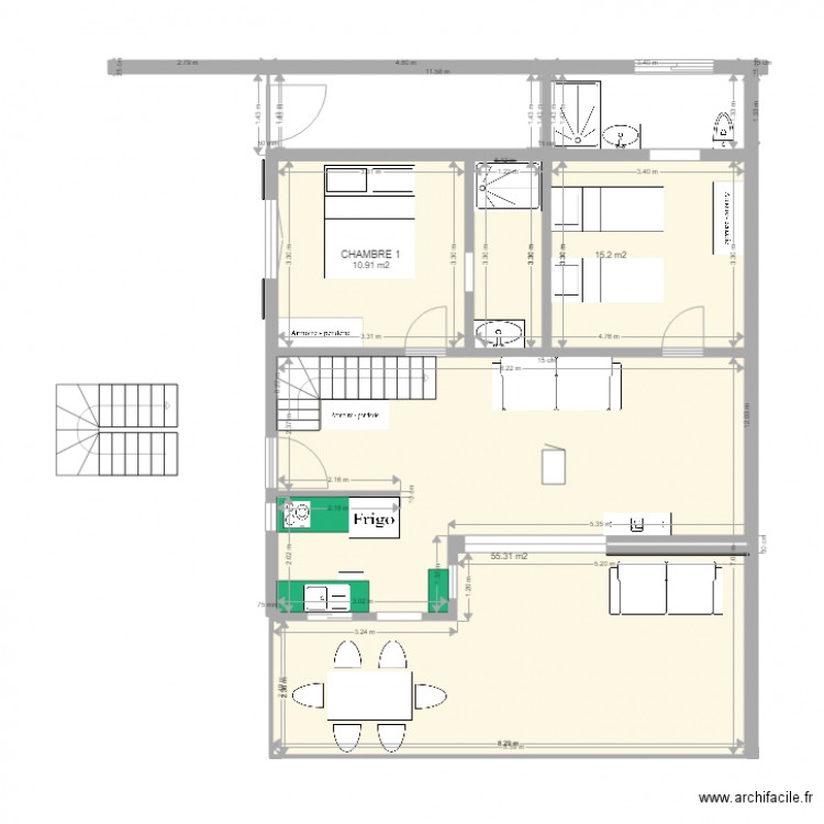 APD SECOURS. Plan de 0 pièce et 0 m2