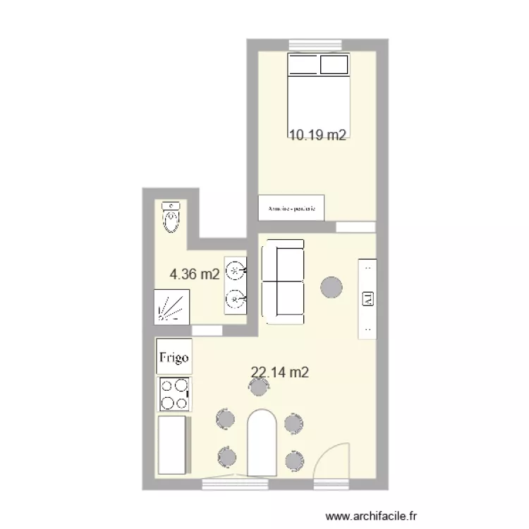 antoine 1ER. Plan de 