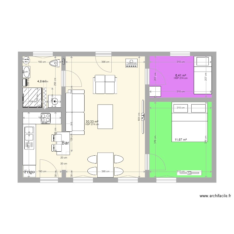 sart bernard. Plan de 0 pièce et 0 m2