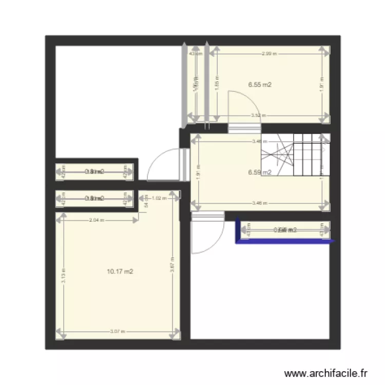 plan actuel etage 1 essai2. Plan de 
