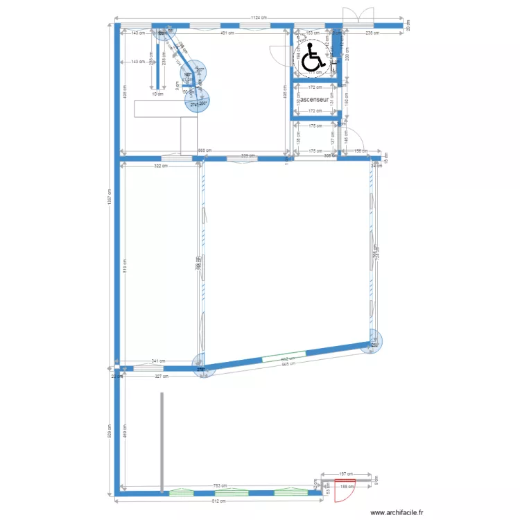 projet christine etat existant rdc ext. Plan de projet christine etat existant rdc ext. Plan de