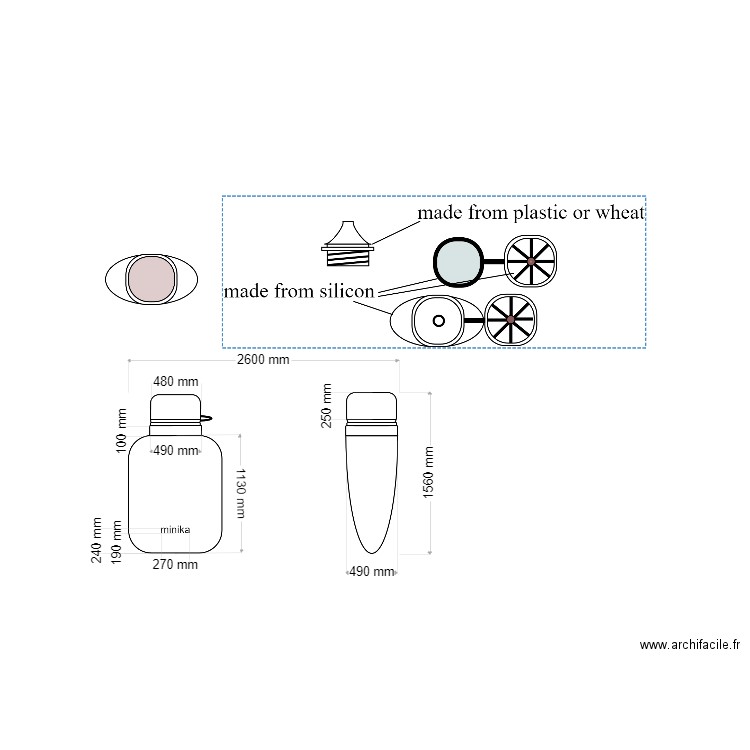 compote. Plan de 0 pièce et 0 m2