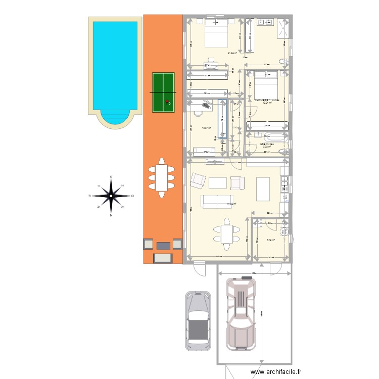 projet 4. Plan de 0 pièce et 0 m2